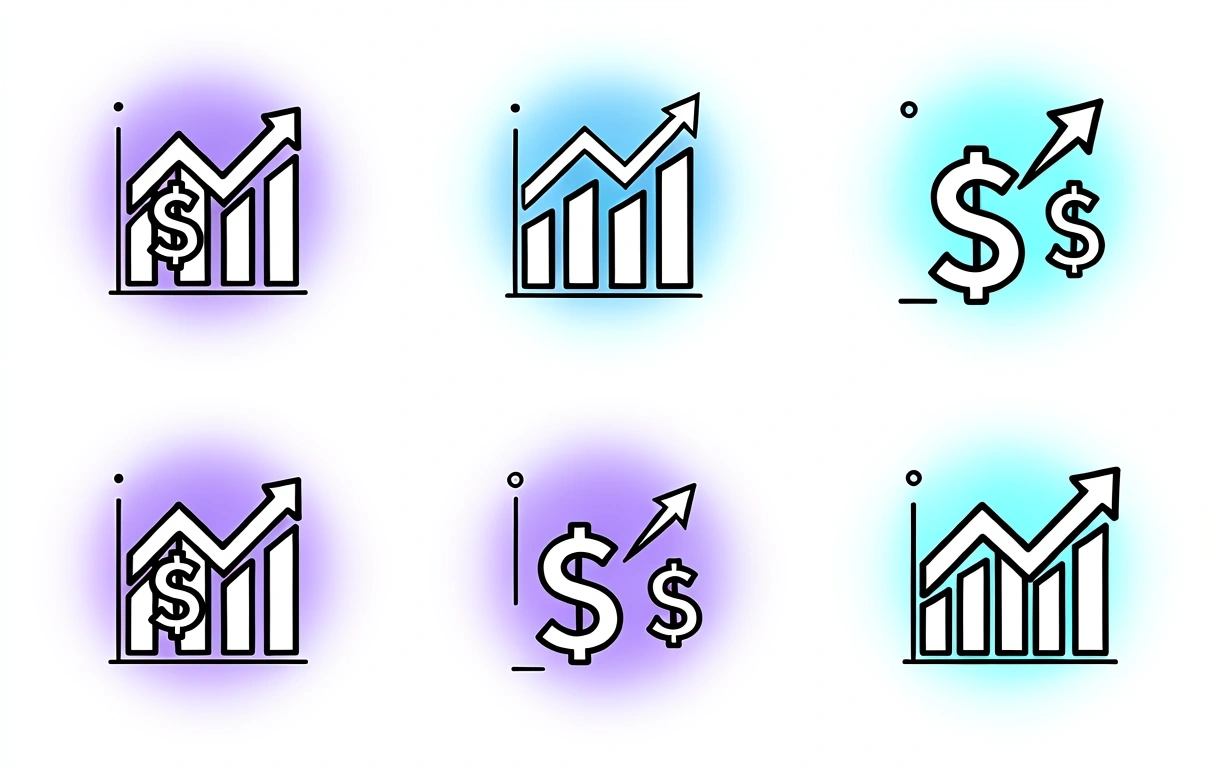 Abstract growth background